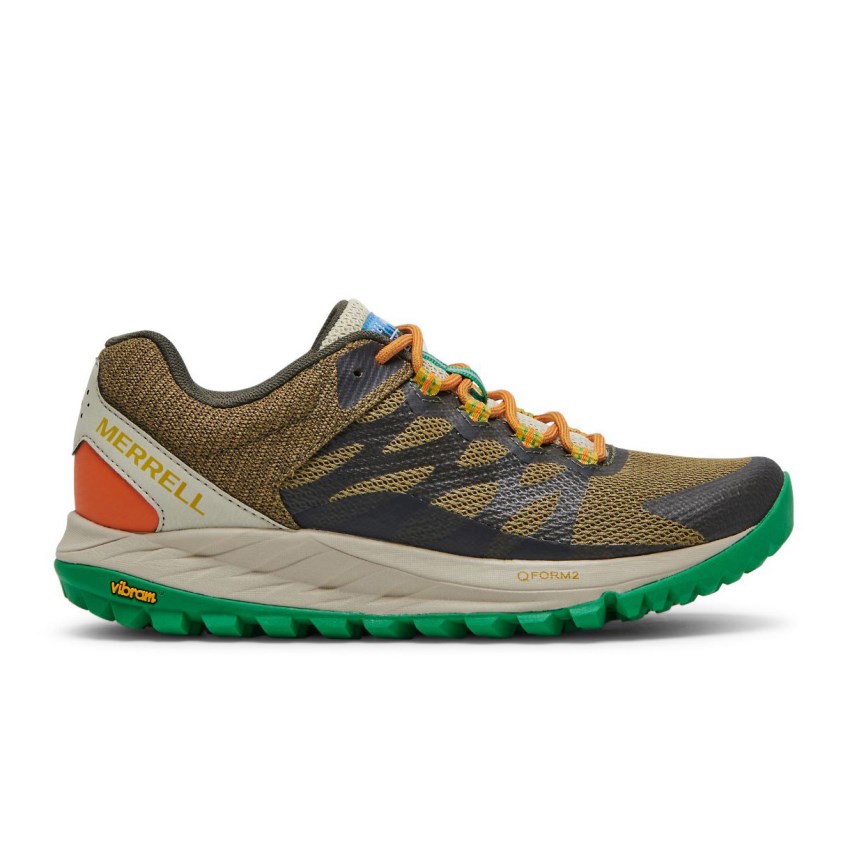 Basket Merrell Antora 2 X See America Vert Foncé Olive Femme | J.P.PYLI